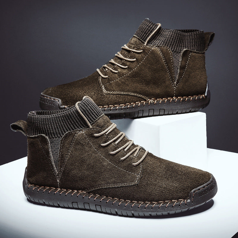 Comfortable Lace Up Ankle Boots