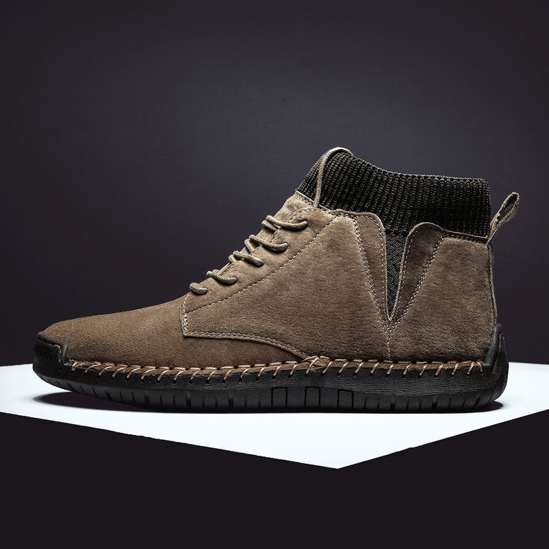 Comfortable Lace Up Ankle Boots