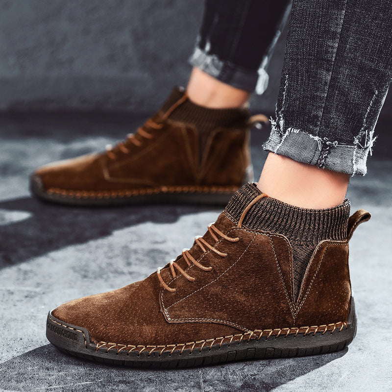 Comfortable Lace Up Ankle Boots