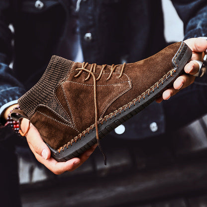 Comfortable Lace Up Ankle Boots