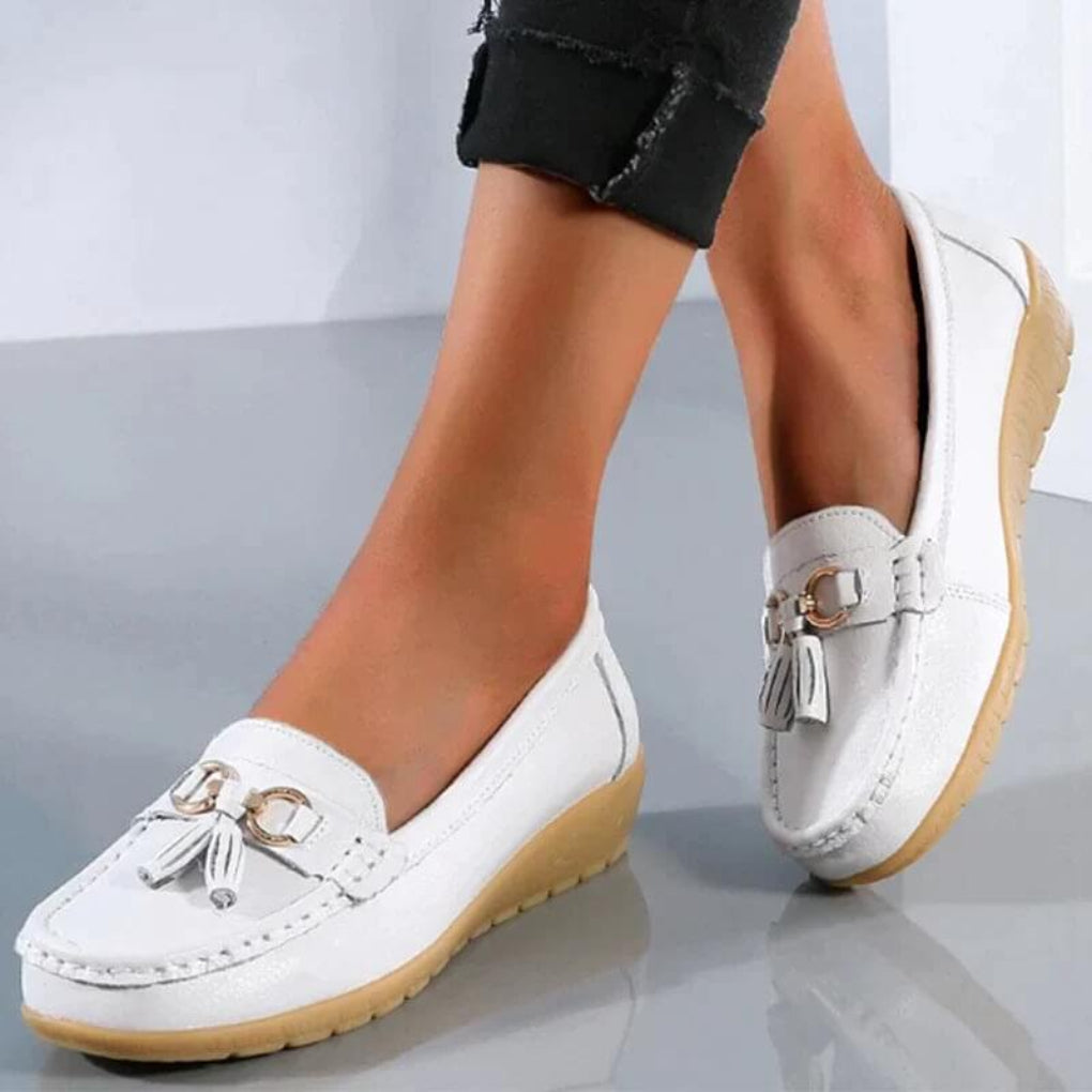 Classic Comfortable High Heel Loafers