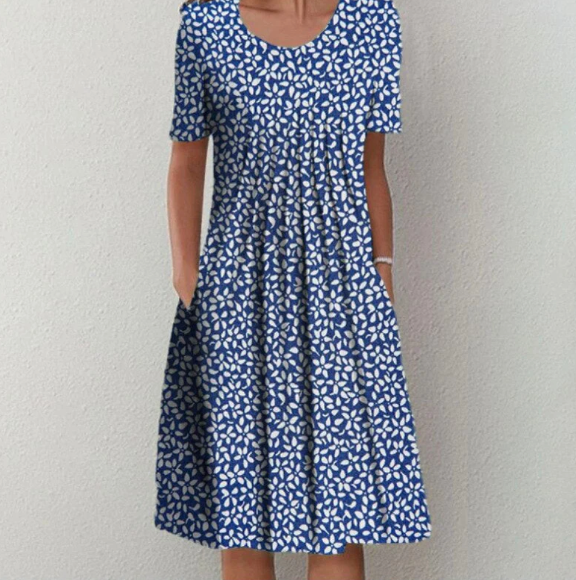 Stylish Floral A-Line Sundress for Women