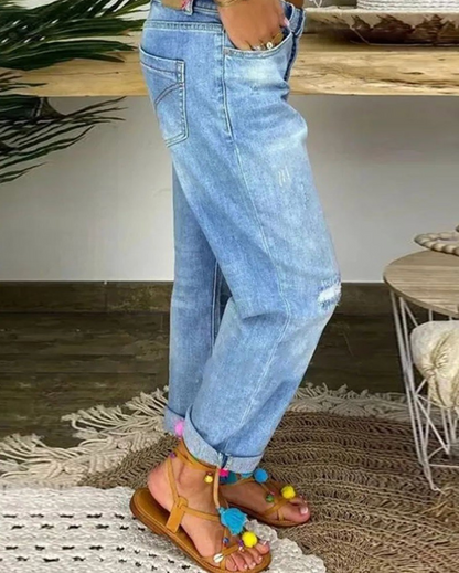 Women's Vintage Straight Leg Jeans