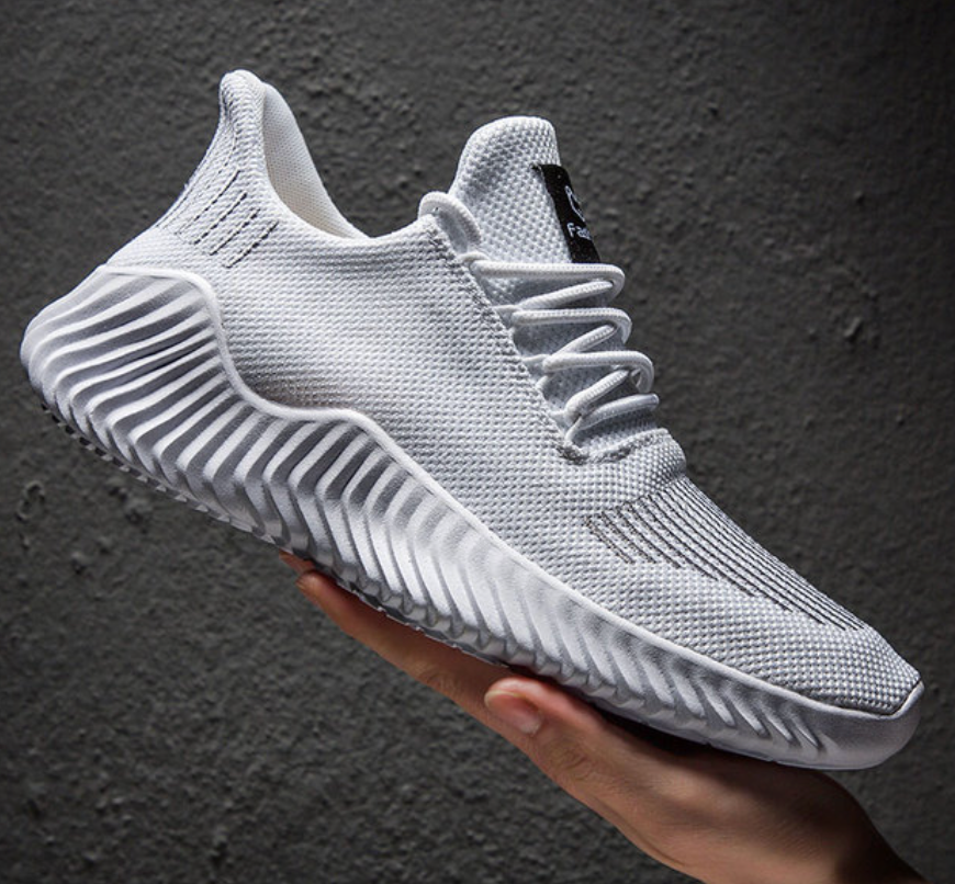 Men's Athletic Shoes - Airy Mesh Upper - Ultra Comfortable Sneakers - Nocini