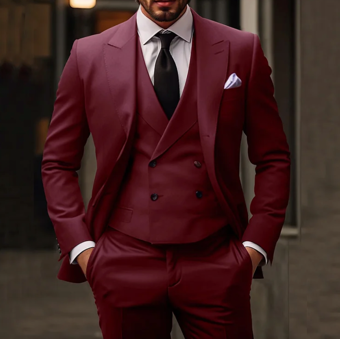 Classic 3 Piece Business Suit