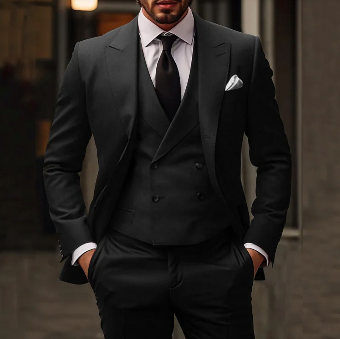 Classic 3-Piece Formal Suit Set - Nocini