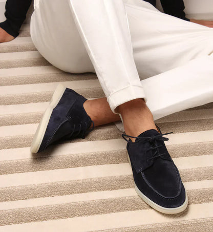 Luxurious Leather Slip On Loafers for Men - Olytrend