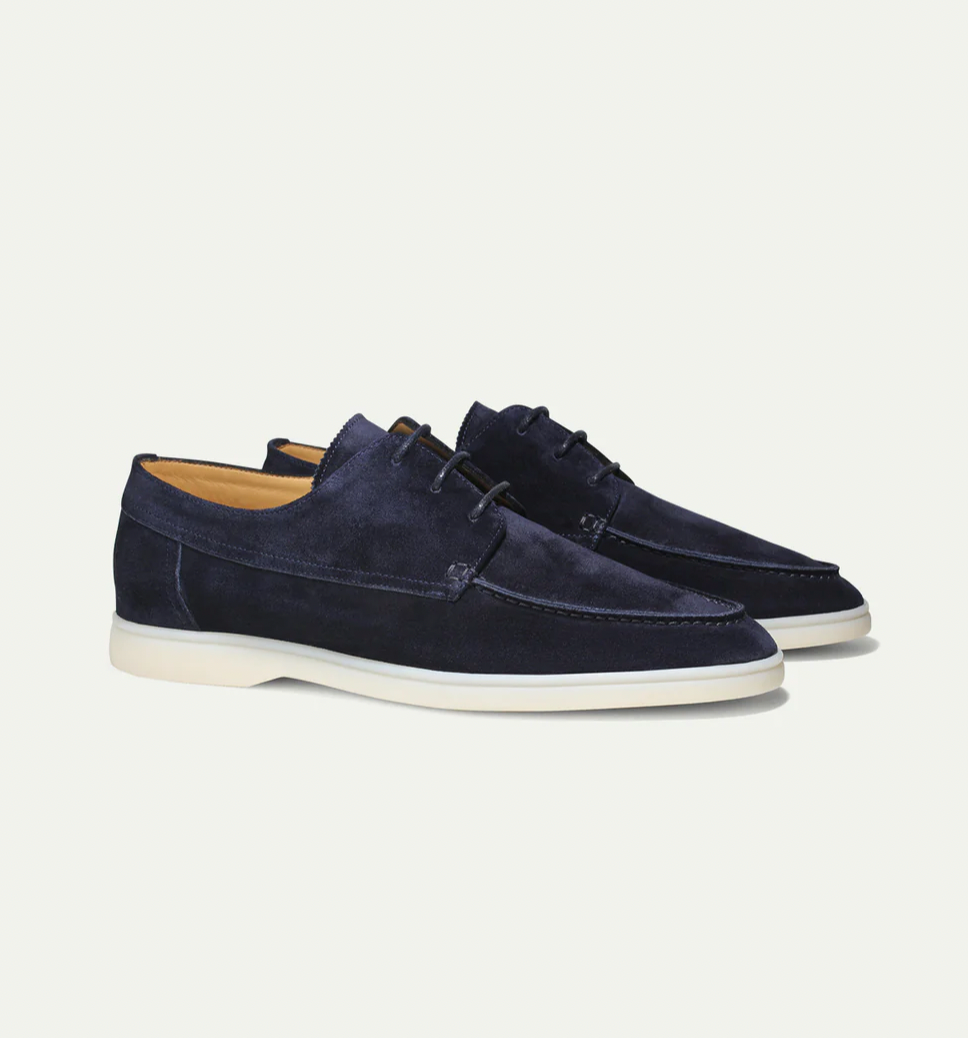 Comfortable Men's Suede Slip On Shoes