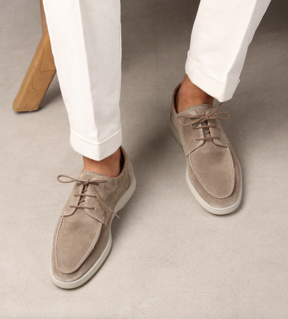 Comfortable Men's Suede Slip On Shoes