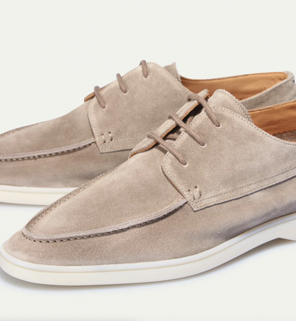 Comfortable Men's Suede Slip On Shoes