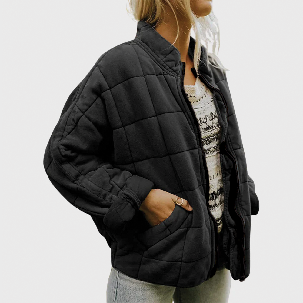 Warm Padded Zip Up Jacket