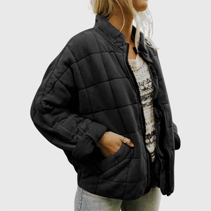 Warm Padded Zip Up Jacket