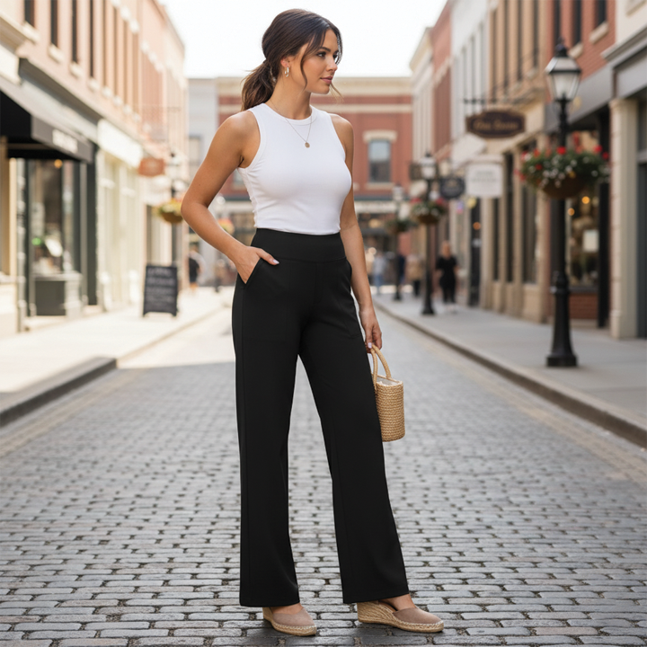 Comfortable Loose Fit Trousers - Nocini