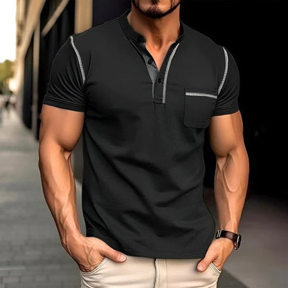 Classic Men's Short Sleeve Slim Fit T-Shirt