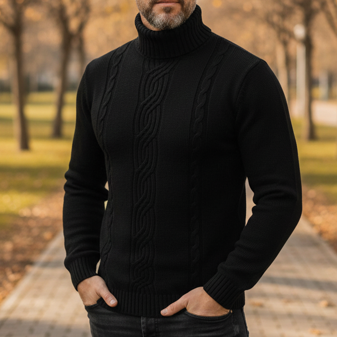 Classic Cozy Cable Sweater