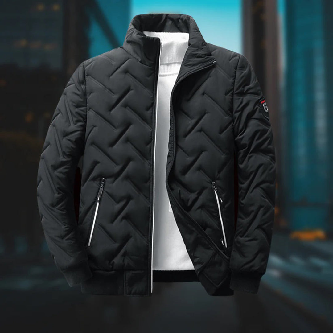 Warm Men's Padded Snow Puffer Jacket