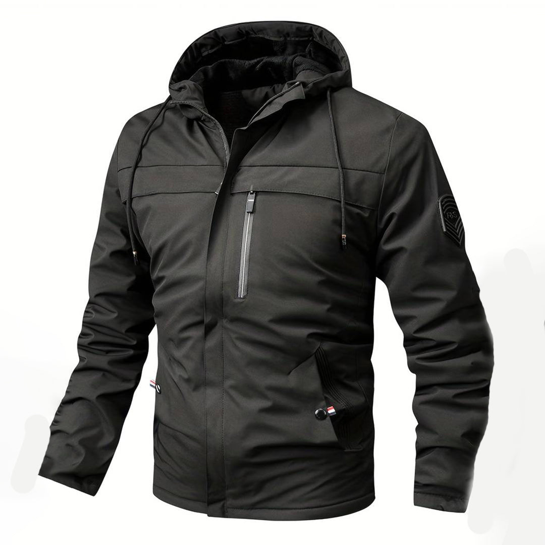 Waterproof Men's Dark Jacket - Nocini