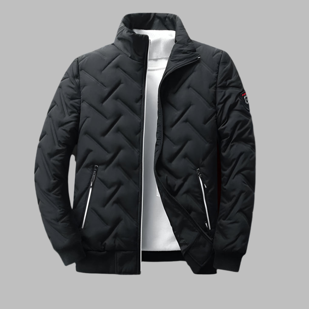 Waterproof Men's Zip Up Windbreaker Coat - Olytrend