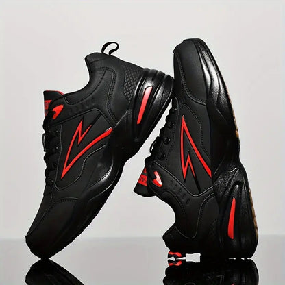 Lightweight Athletic Shoes - Airy Mesh - Cushioned Sole