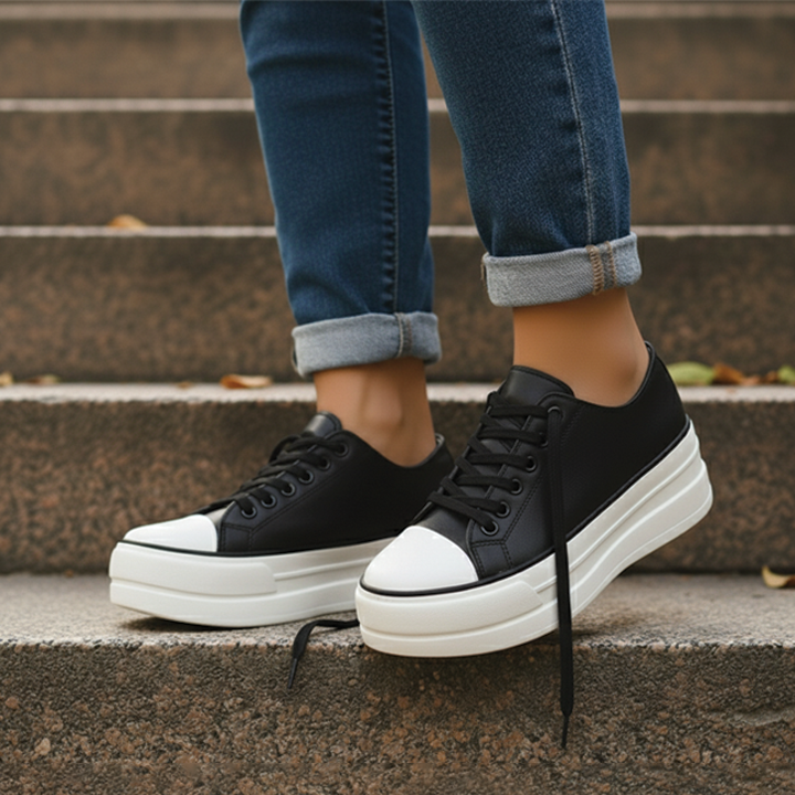 Thick Sole Platform Sneakers