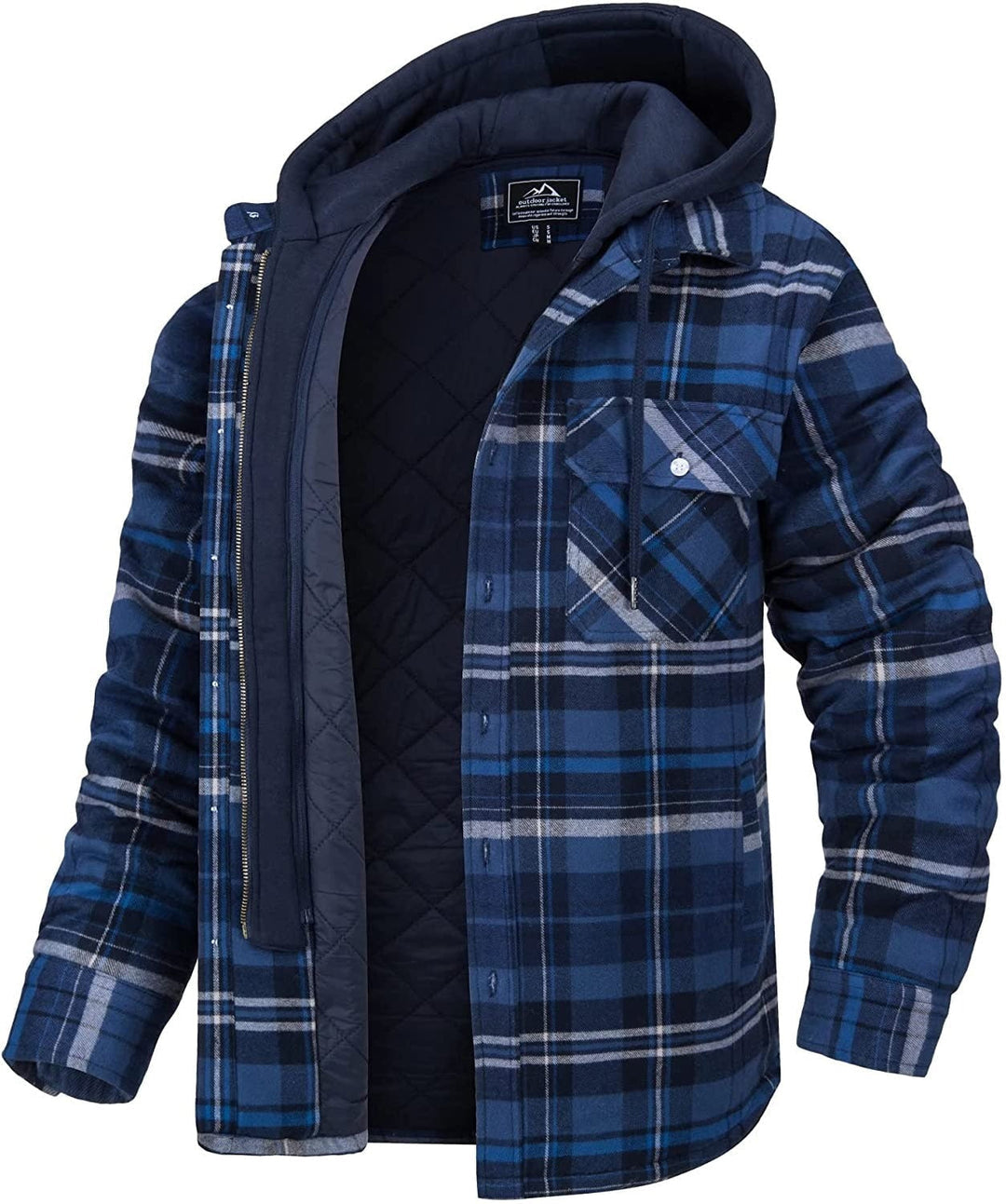 Warm Water-Resistant Hoodie Coat