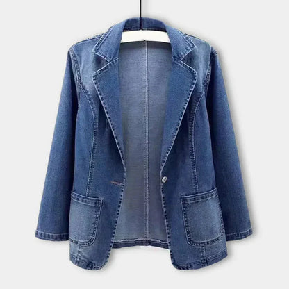 Timeless Dark Blue Classic Fit Jacket