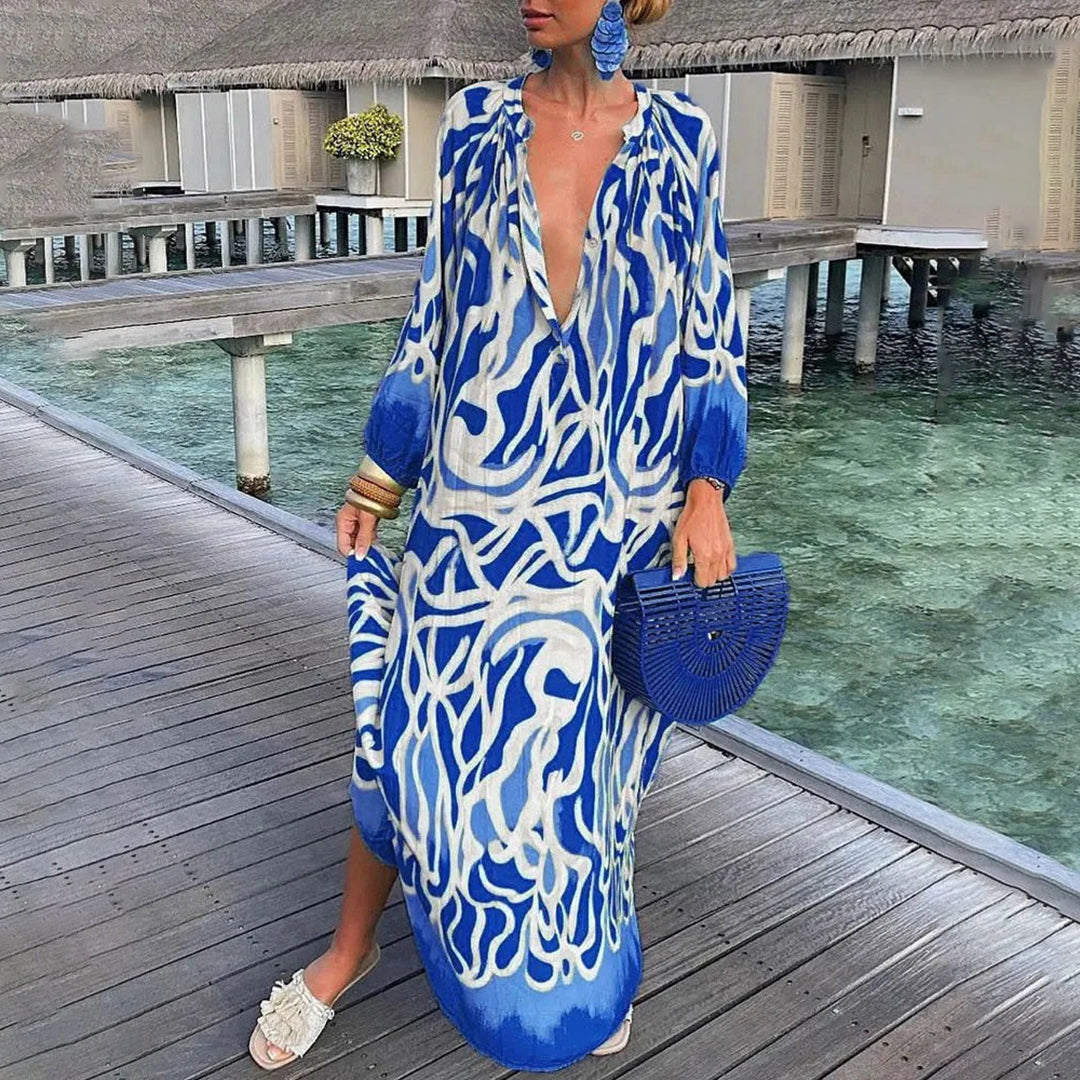 Relaxed Fit Women's Beach Maxi Dress