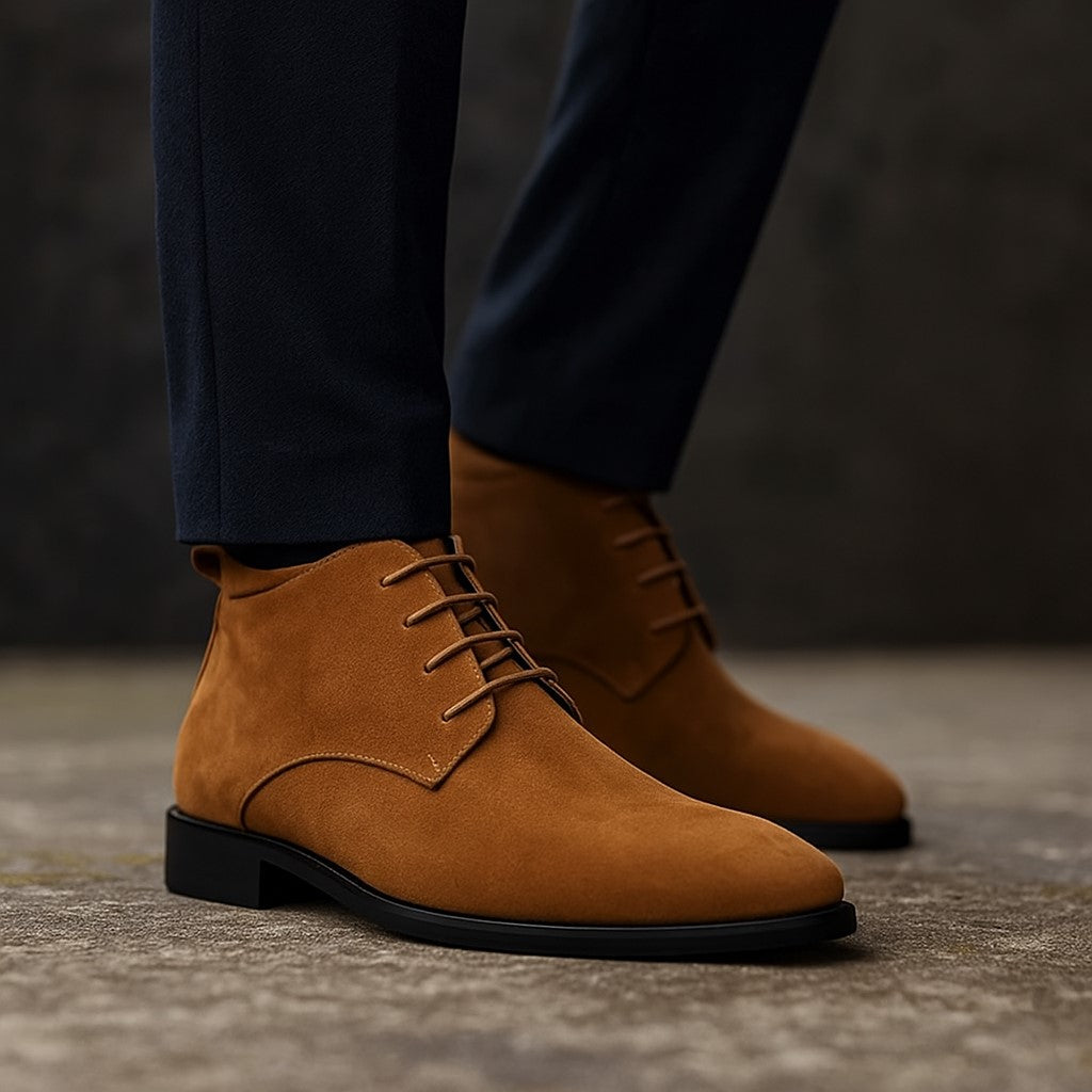 Men's Rugged Ankle Boots | Casual