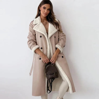 Ladies Classic Trench Winter Coat