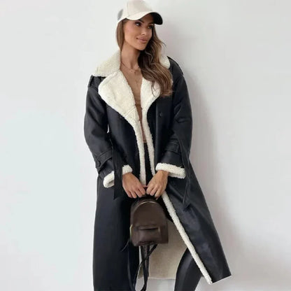 Ladies Classic Trench Winter Coat
