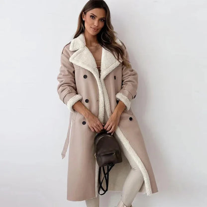 Ladies Classic Trench Overcoat
