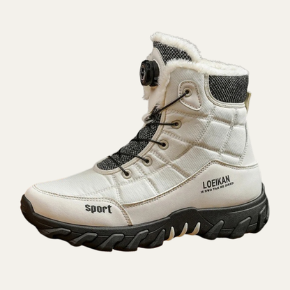 Insulated Water Resistant Men's Snow Boots with Grip Soles - Nocini