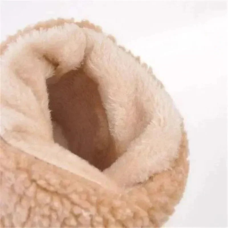 Warm Knee High Wool Winter Boots