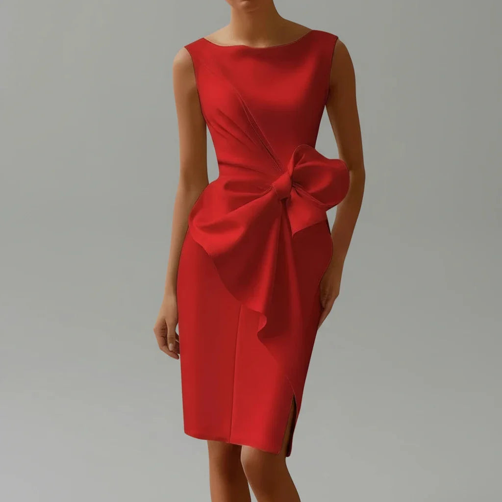 Elegant Womens Party Midi Dress