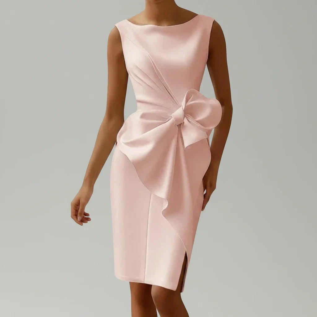 Elegant Womens Party Midi Dress - Olytrend