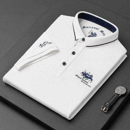 Relaxed Fit Classic Polo Shirt - Olytrend