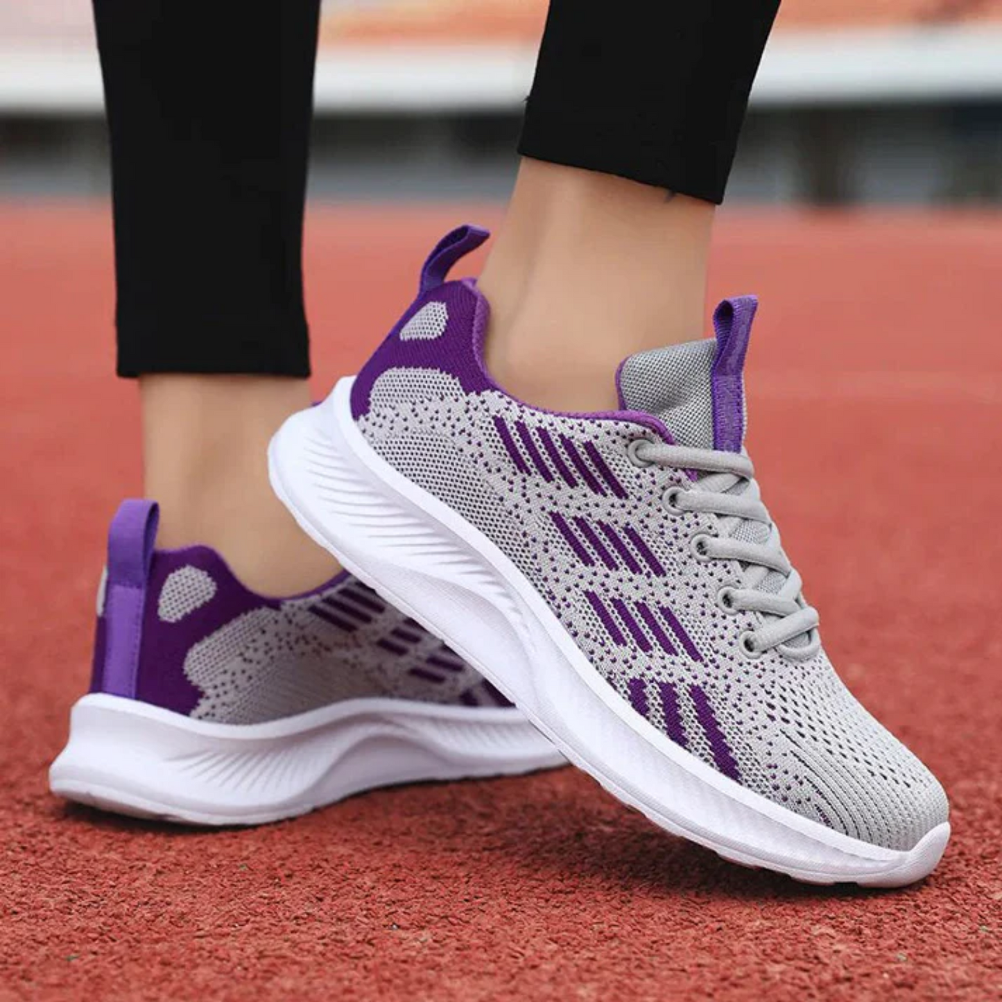 Comfy Women's Running Shoes - Airy Lightweight Sneakers - Nocini