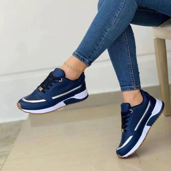 Women's Classic Tie Sneakers - Casual Everyday Shoes - Nocini