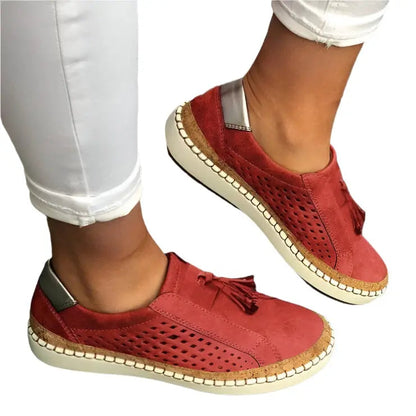 Lightweight Women's Slip On Shoes - Comfortable Casual Fit