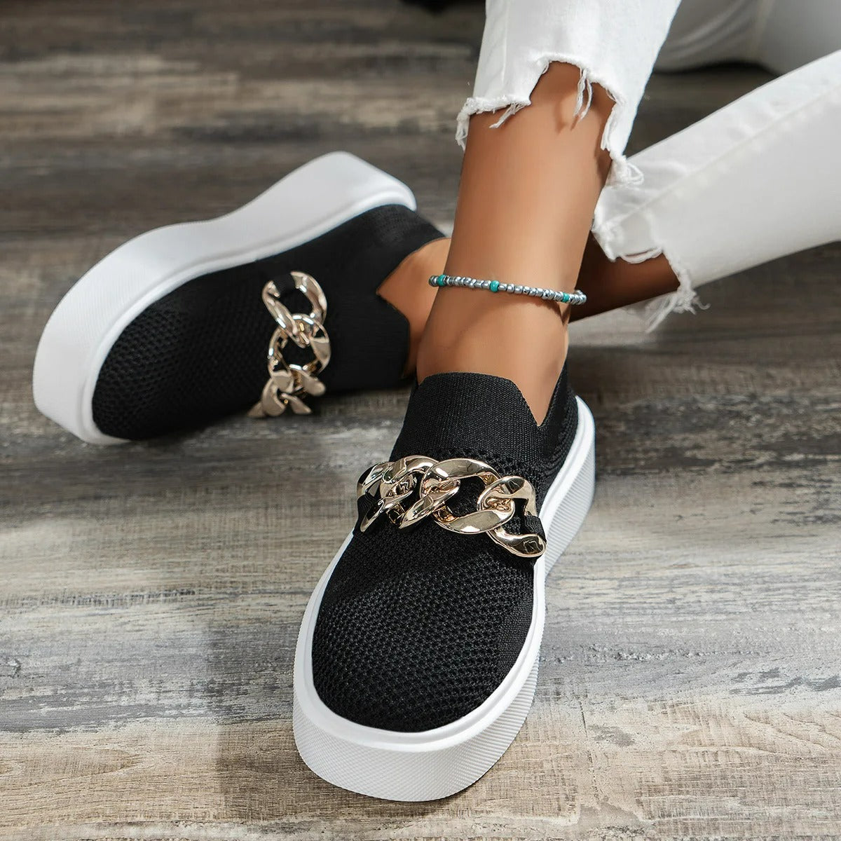 Lightweight Platform Sneakers for Women