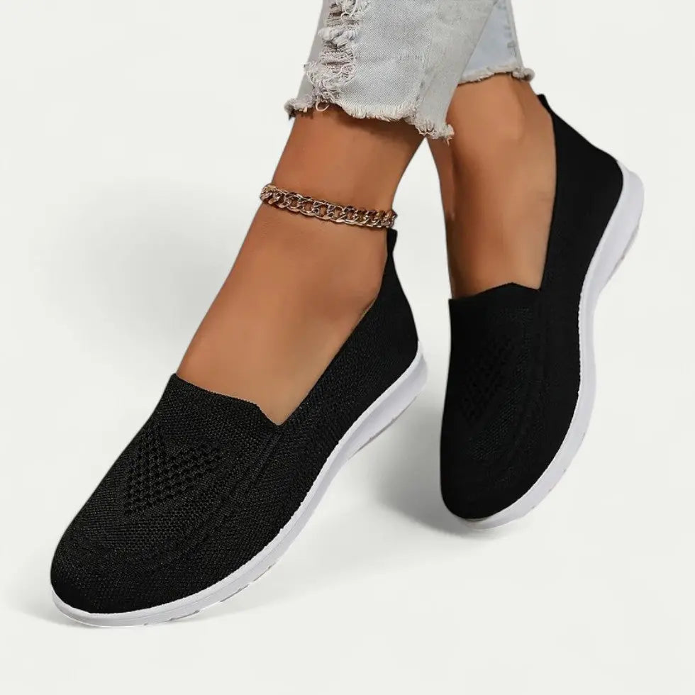 Comfortable Women's Slip On Sneakers for Daily Walks - Nocini