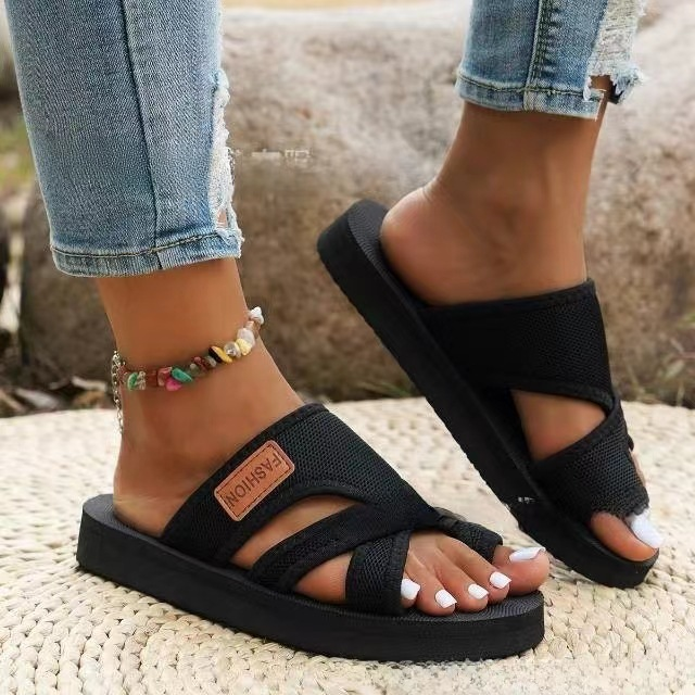 Comfortable Women's Open Toe Slipper Shoes