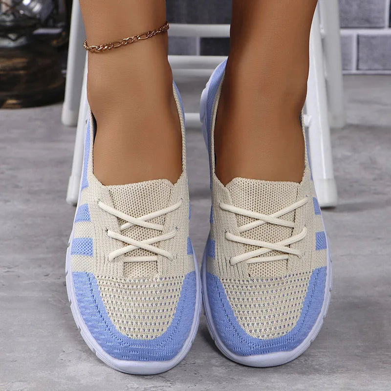 Breathable Slip-On Sneakers for Women – Lightweight & Stylish Comfort