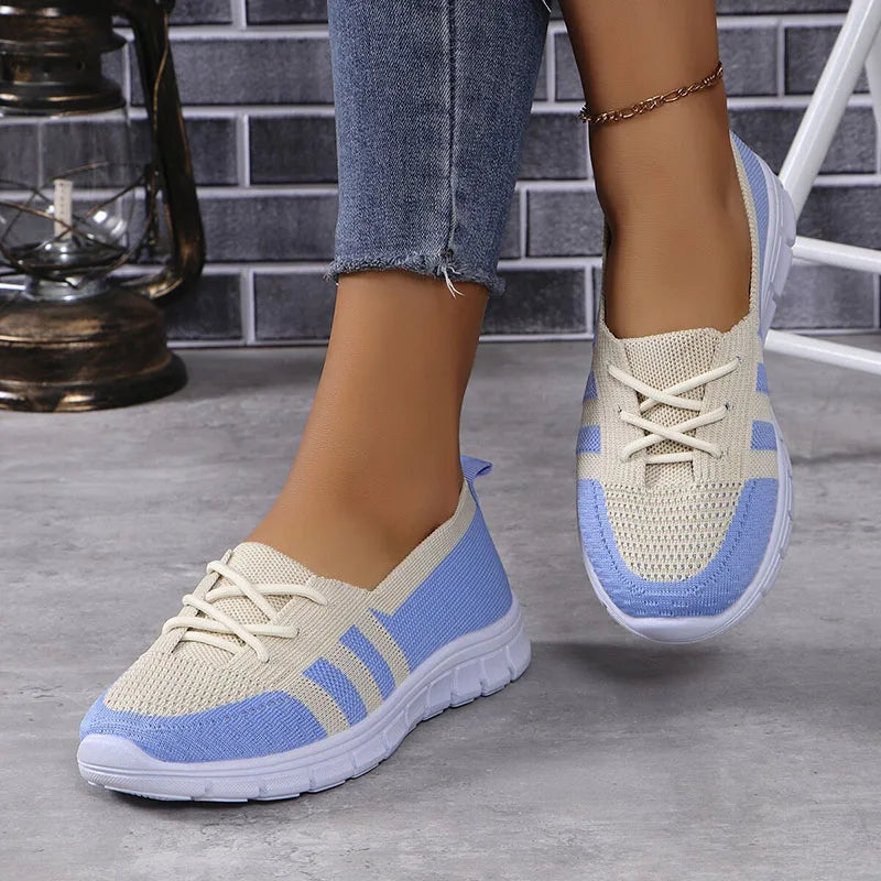 Breathable Slip-On Sneakers for Women – Lightweight & Stylish Comfort