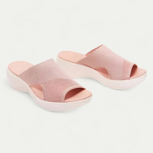 Airy Foam Wedge Slip-On Sandals for All Day Comfort - Nocini