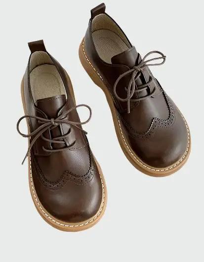 Classic Wide Fit Ladies Oxford Shoes