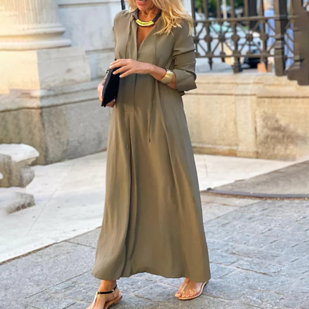 Ladies Long Dress – Classic Flowy Style