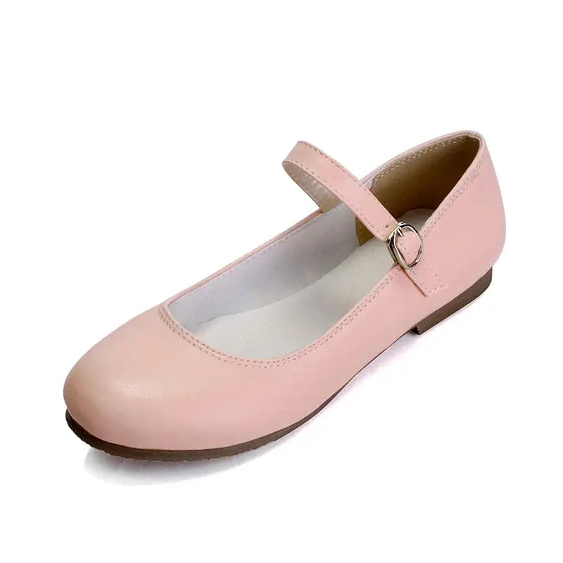 Classic Black Flat Shoes for Women - Elegant Daily Flats