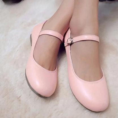 Comfortable Mary Jane Flat Shoes for Women - Nocini