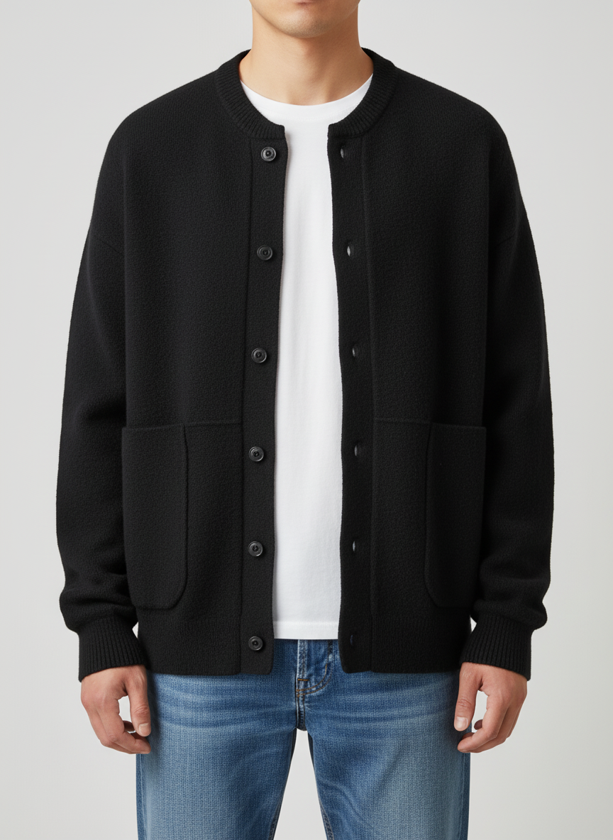 Classic Fit Mens Crew Neck Pullover Sweater - Olytrend